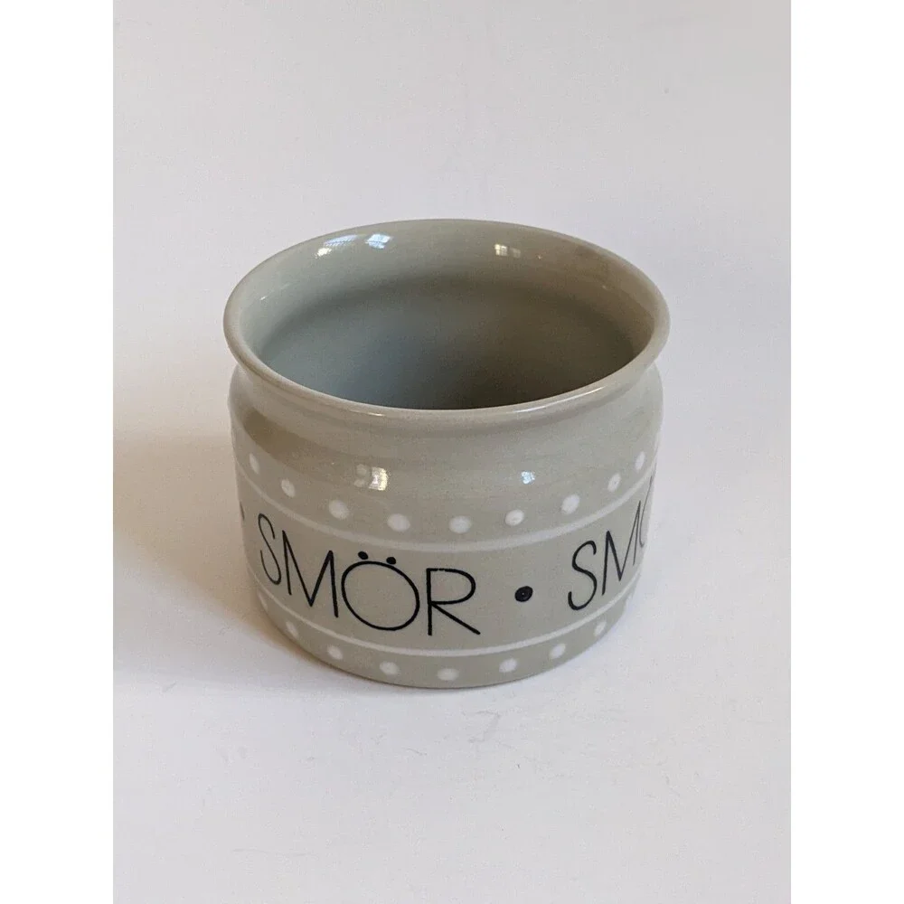 RORSTRAND Marianne Westman Smör Butter‎ Jar Canister Ceramic Vintage Mid-Century
